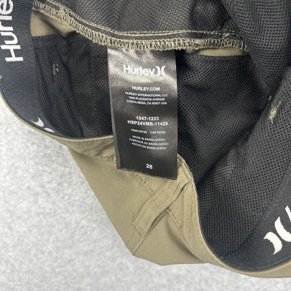 Hurley Men's Shorts Casual Golf Size 28 - Picture 5 of 6